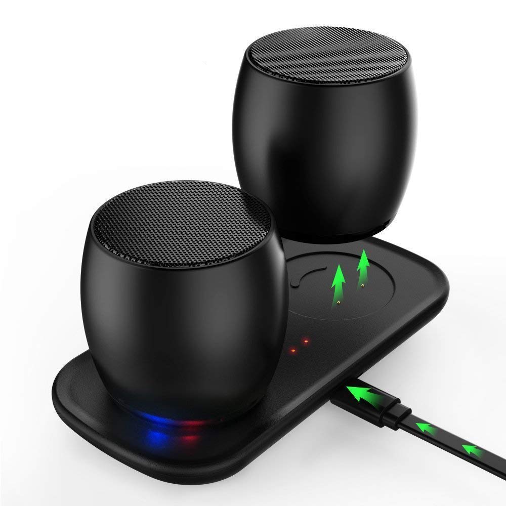 Xtreme Acoustics Powered by Kadence Bluetooth Speaker F1BK, Wireless Charging.