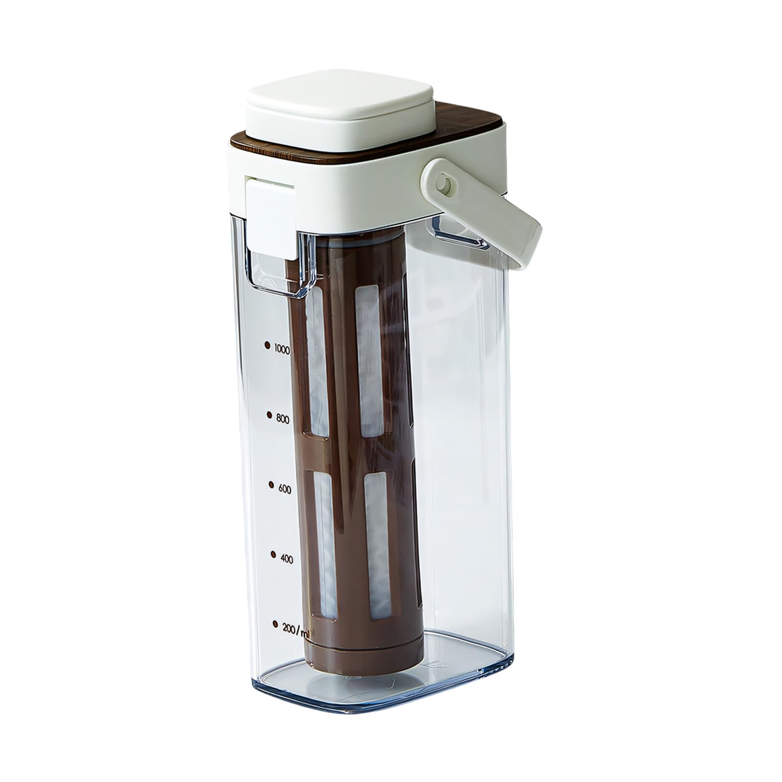 PANGBOER Stylish Iced Coffee Container Excellent for Home Cooking with Robust Construction Sealable Coffee Container