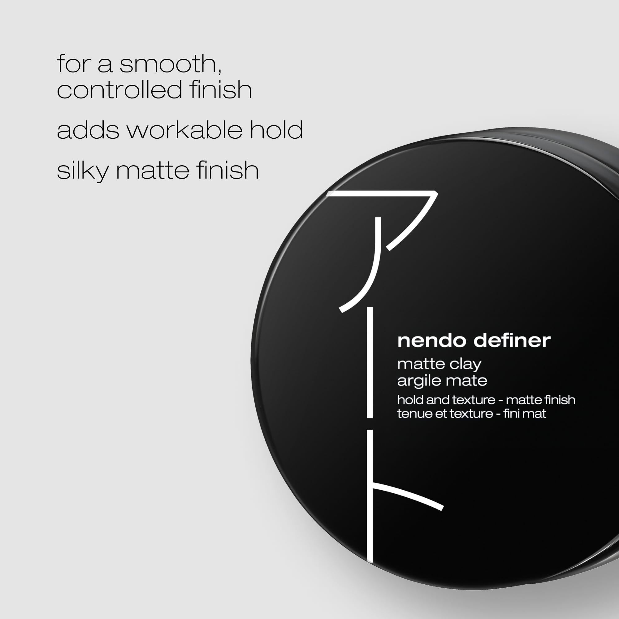 shu uemura art of hair Nendo Definer Pomade - Defines Strands, Adds Workable Hold, and Builds Texture, Leaves Hairstyle With Silky Matte Finish, For All Hair Types, 2.54 Fl Oz