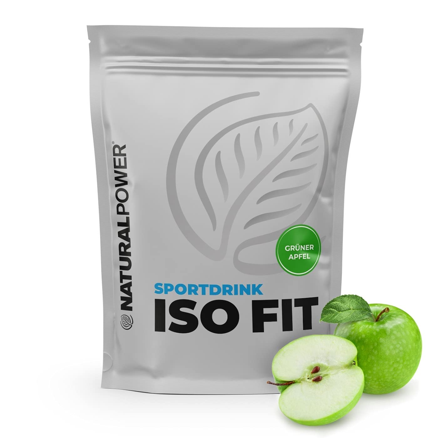 Naturalpower Sportdrink ISO FIT 1500g Grüner Apfel