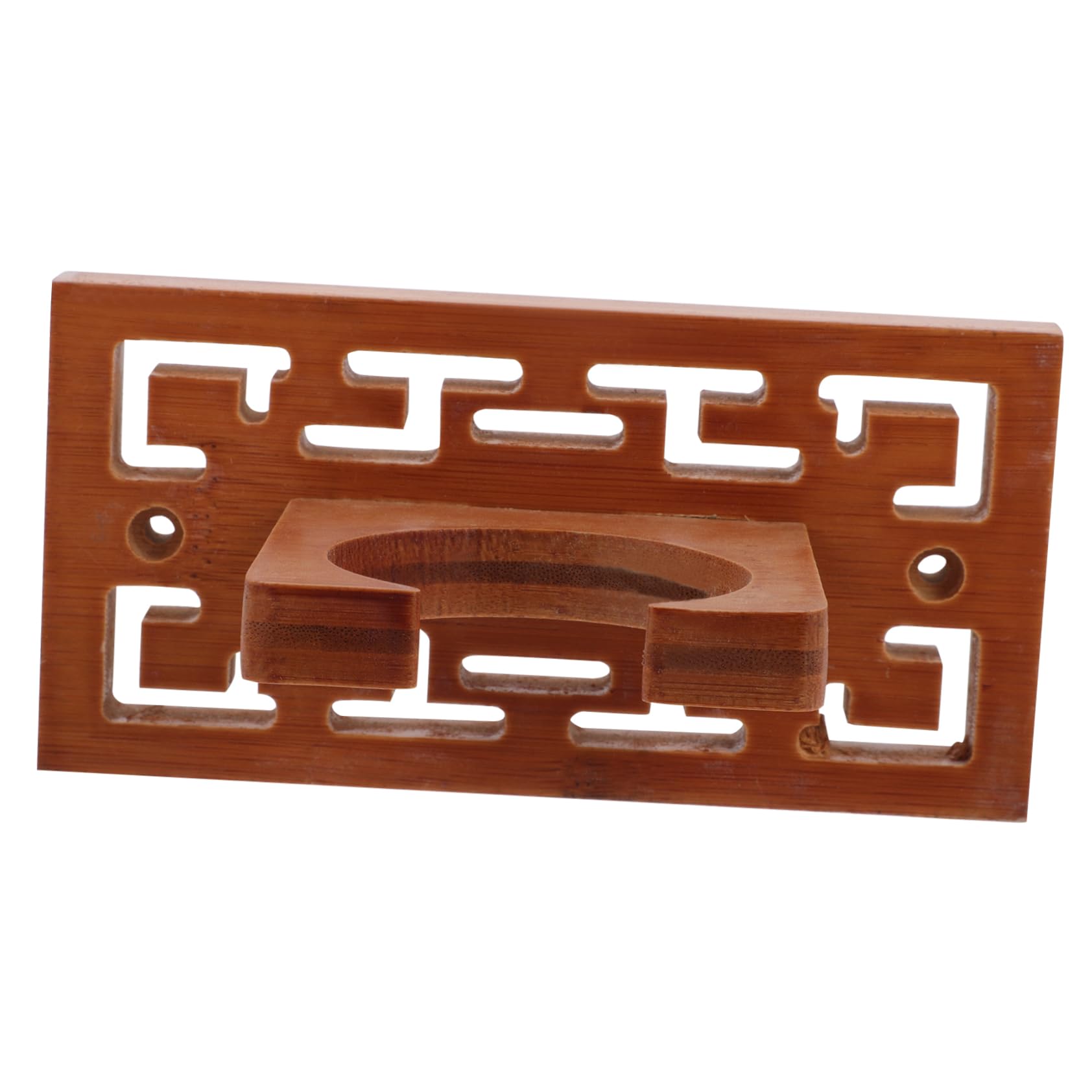 Angoily 2 Sets Wooden Instrument Wall Hook Ukulele Wall Mount Cucurbit Flute Hanger Hook