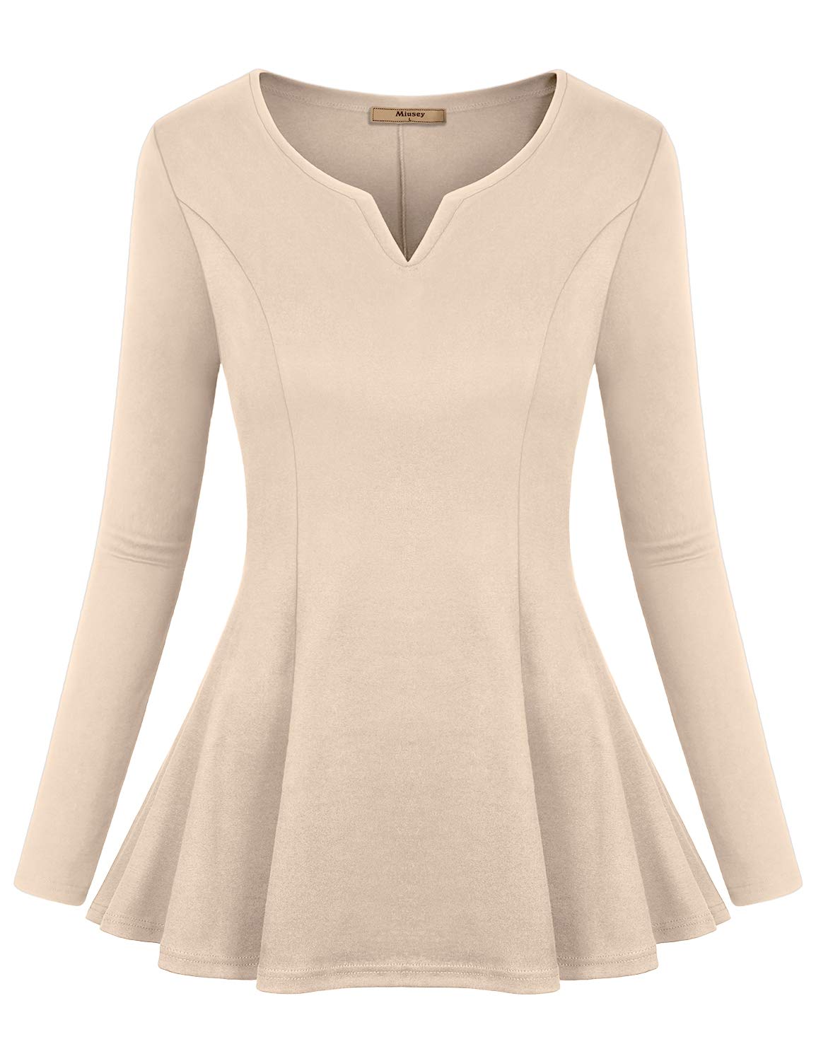 peplum tunic tops