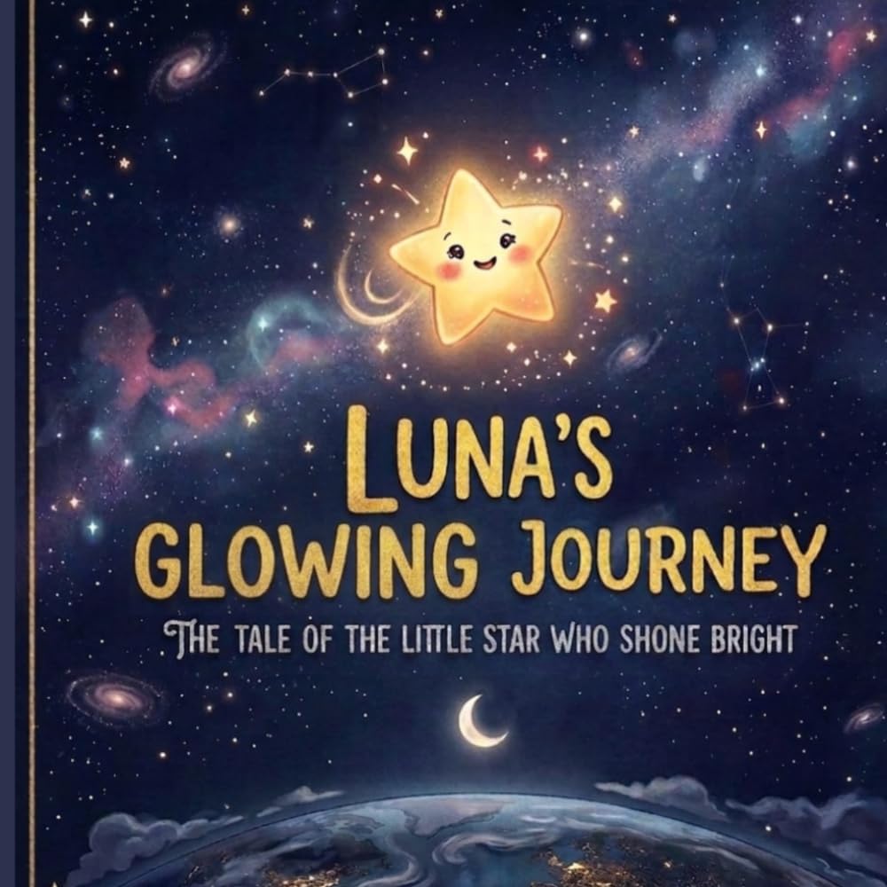 Luna's Glowing Journey Kids Story Book: A Heartwarming Bedtime Story About Kindness, Courage, and Believing in Your Light.
