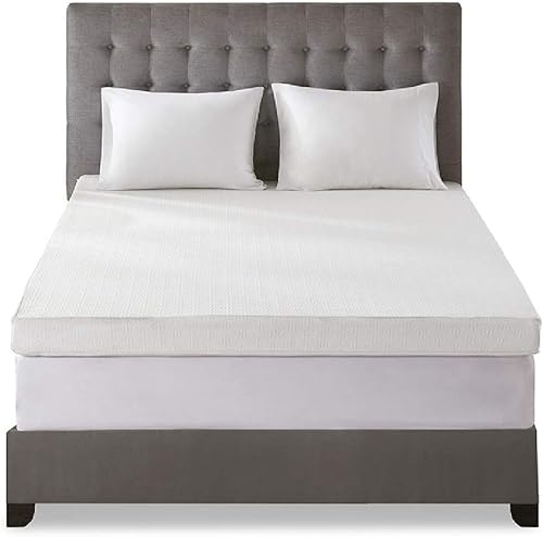 Miniatura 13 de Sleep Philosophy - Protector de colchón de espuma viscoelástica con gel, apto para todas las estaciones, lujoso e hipoalergénico