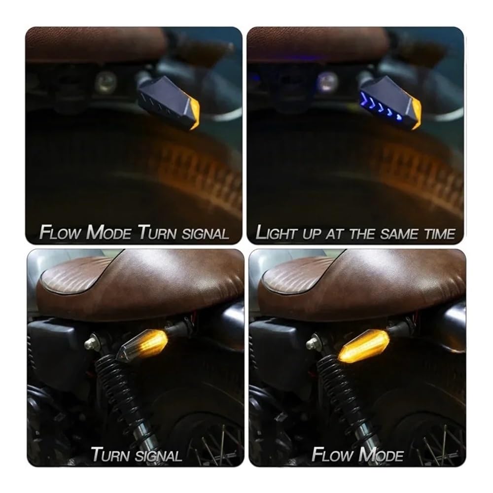 Frecce Per Motociclette LED Indicatori Di Direzione Luci Lampeggianti Sequenziali Luci Di Marcia Indicatori Di Direzione Per Motociclette direzione Lampada