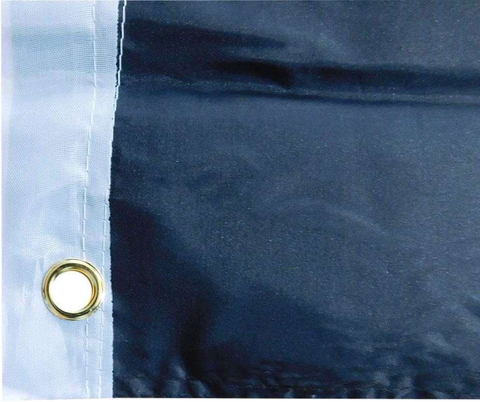 Commodore Perry Don't Give Up The Ship Black Premium Quality Heavy Duty Fade Resistant Rough Tex 68D Double Sided 3x5 3'x5' Woven Poly Nylon Flag Banner