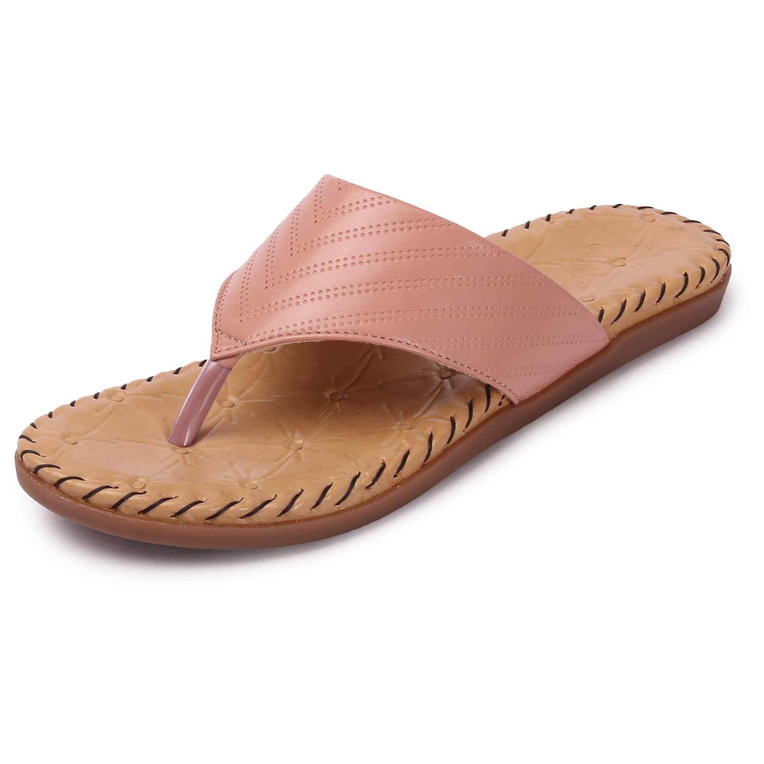 TRASE CFY-III Womens Flat Slippers | Doctor Ortho Comfortable Chappal for Women & Girls | Light weight, Soft Footbed & Stylish | Diabetic & Orthopedic Footwear, Good for Knee & Foot Pain - Pink, 8 UK (B0BRJ534JH) Amazon Price History, Amazon Price Tracker
