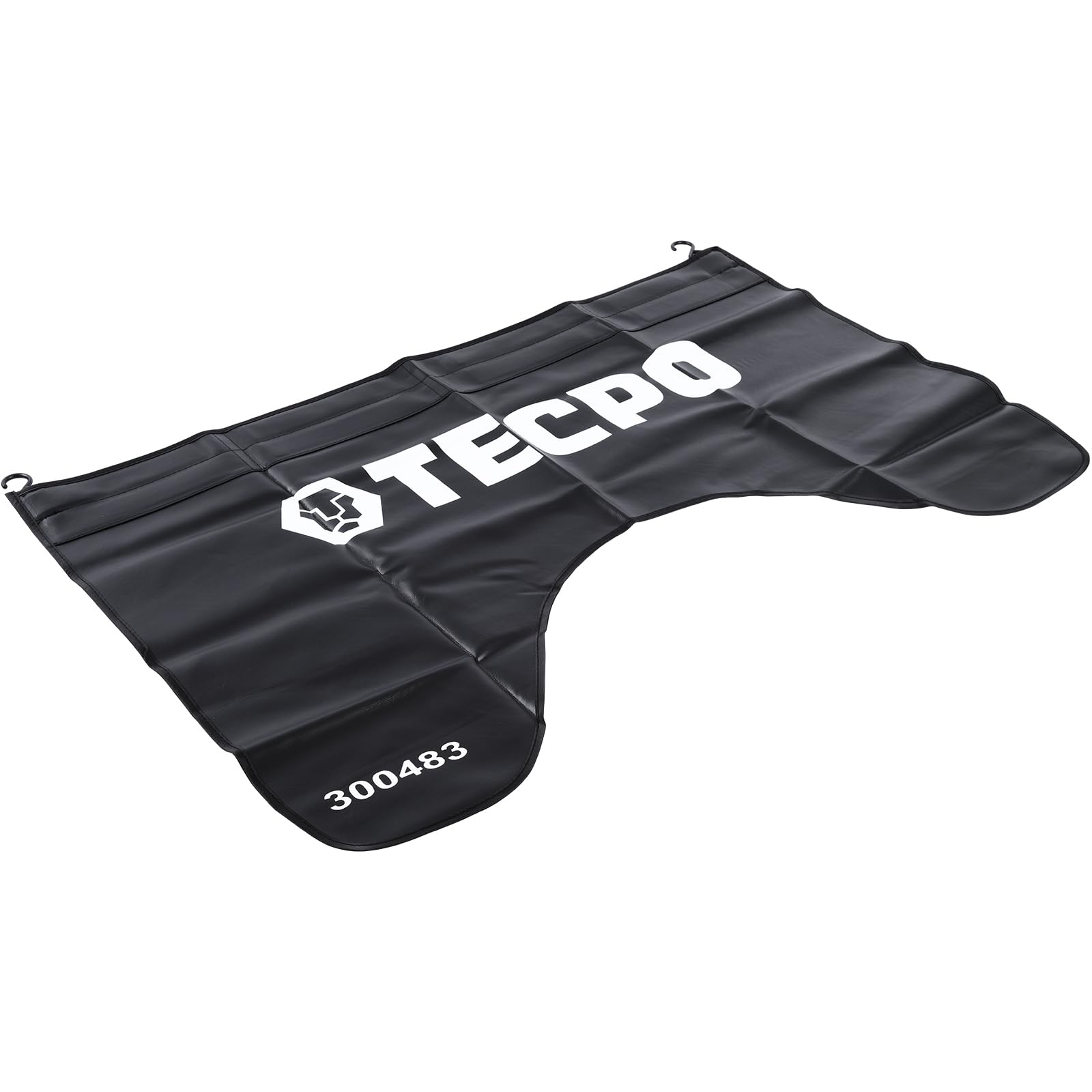 TECPO 2x Universal Kotflügelschoner magnetisch mit Haken Schutz gegen Kratzer Beulen 63x100cm KFZ Schutz