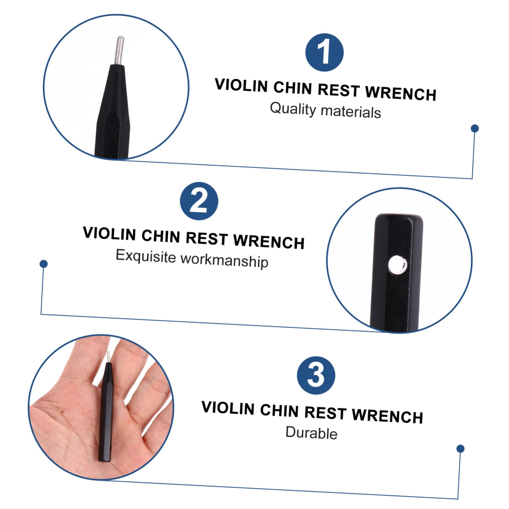 LOMMI – Tournevis De Repose-menton Pour Violon, Clé En Acier