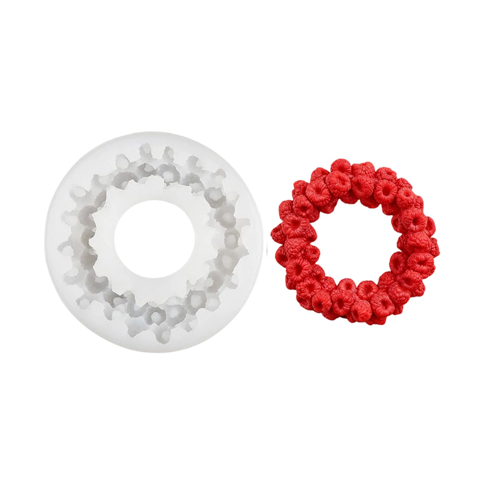 Whoasyst Charm Raspberry Themed Silicone for Creating Beautiful Decorations and Gift Food Grade Silicone
