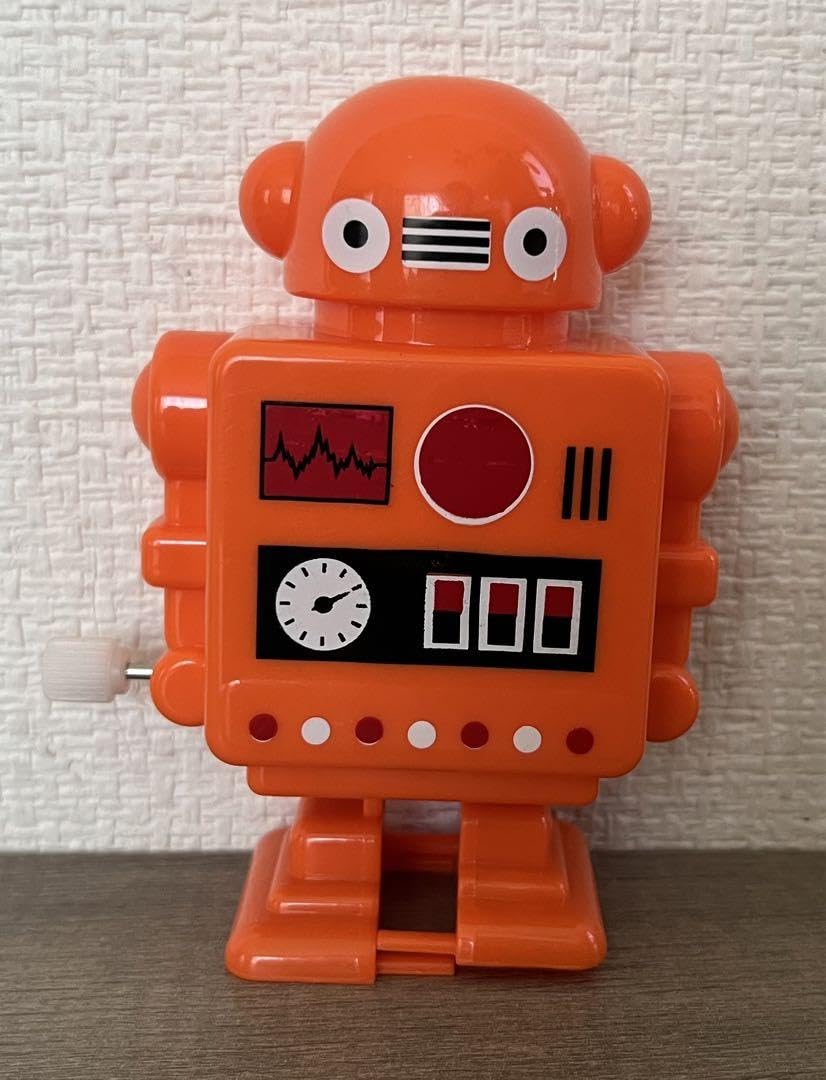 Amazon.co.jp: ぜんまいでGO とことこ ロボット おもちゃ 3体セット