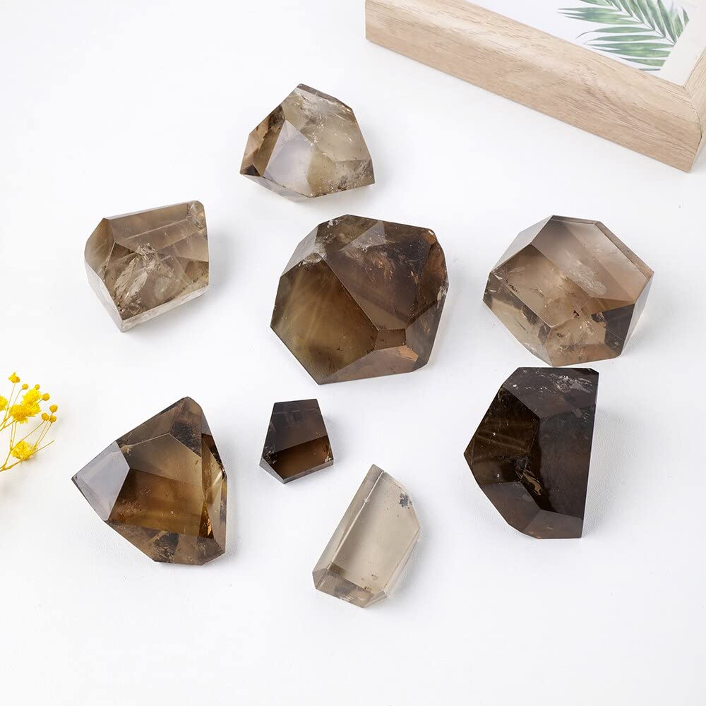 多面体スモーキークォーツ