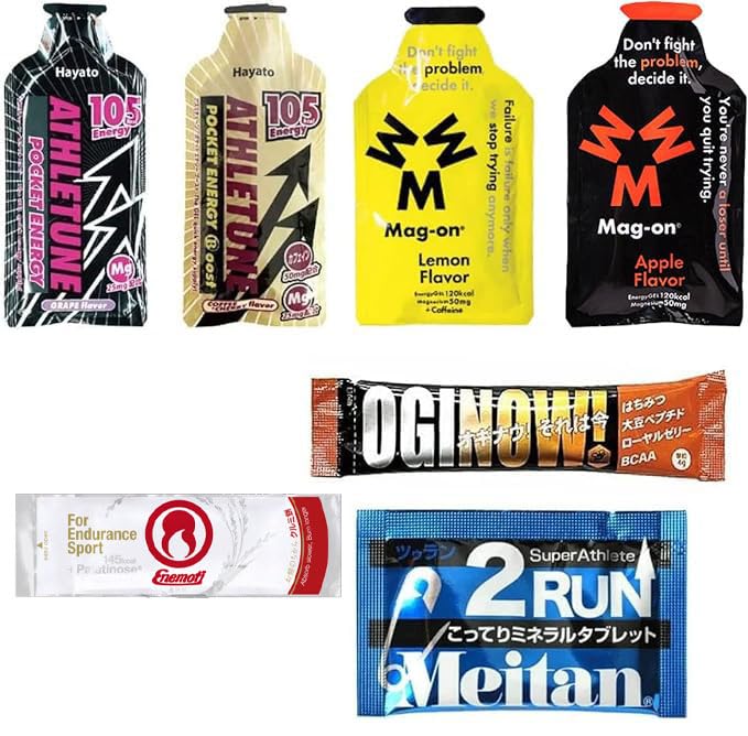 ENERGY LINE エネルギーゲル 50g 3個セット　新品 Amazon.co.jp: フルマラソン完走セットver.3 マラソン 補給食 トレラン