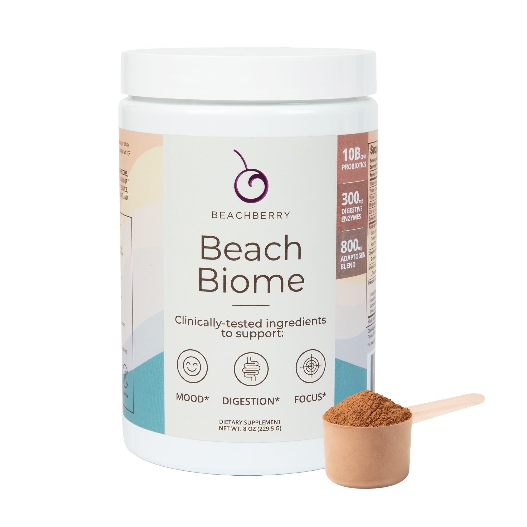 Gut Health & Brain Support Daily Powder – Chocolate - 30 Servings