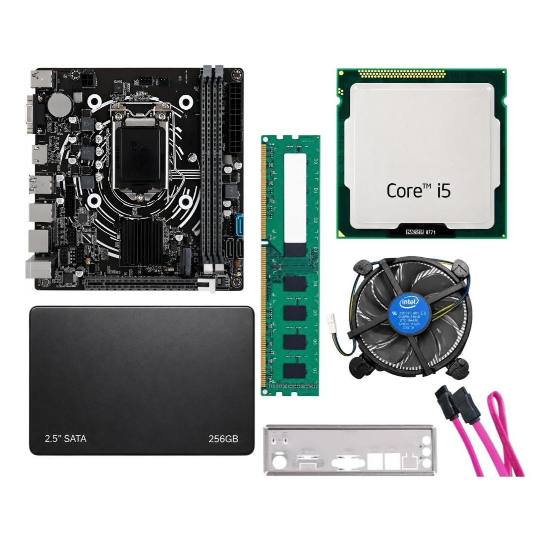 Motherboard Combo Kit with i5 4th Gen Processor | 8GB RAM | 256GB SATA SSD | NVMe M.2 Support | Plug & Play | Easy Upgradable | Budget PC for Office, Study & Home Use(1 Year Warranty)-image-28