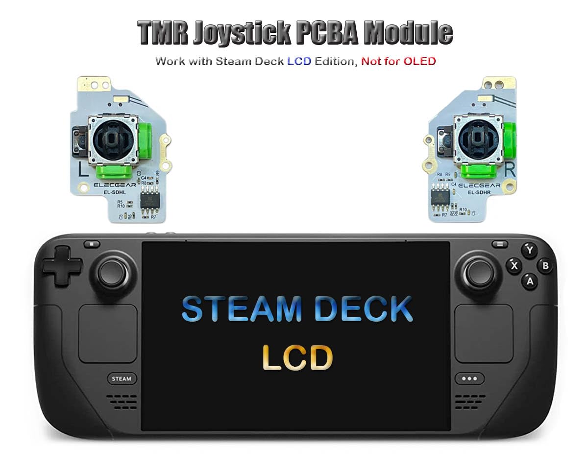 Steam Deck OLED 耐久ホール式ジョイコンに交換済み Steam Deck OLED