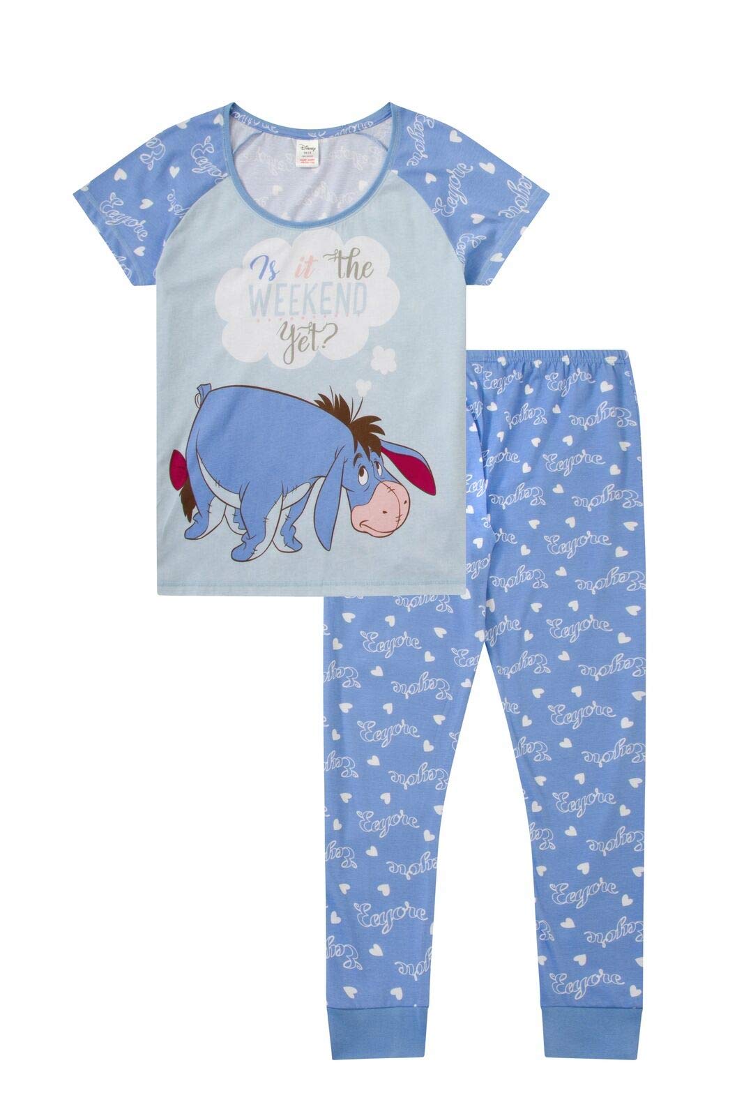 DisneyEeyore Is it The Weekend Yet Ladies Long Pyjamas