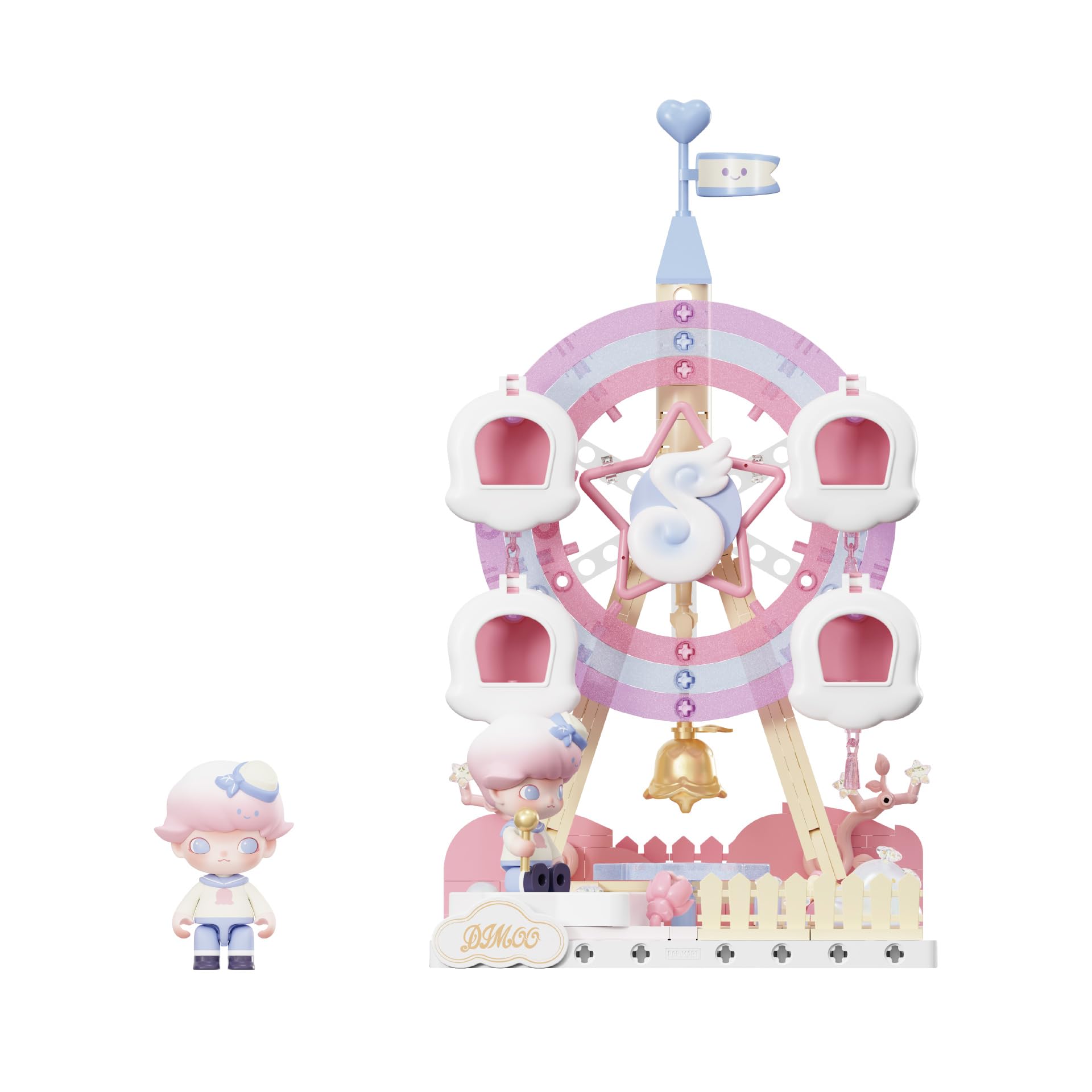 アリス×メリーゴーランド　ブルー Amazon.com: POP MART DIMOO Dream Melody Series Blocks-Lily Ferris