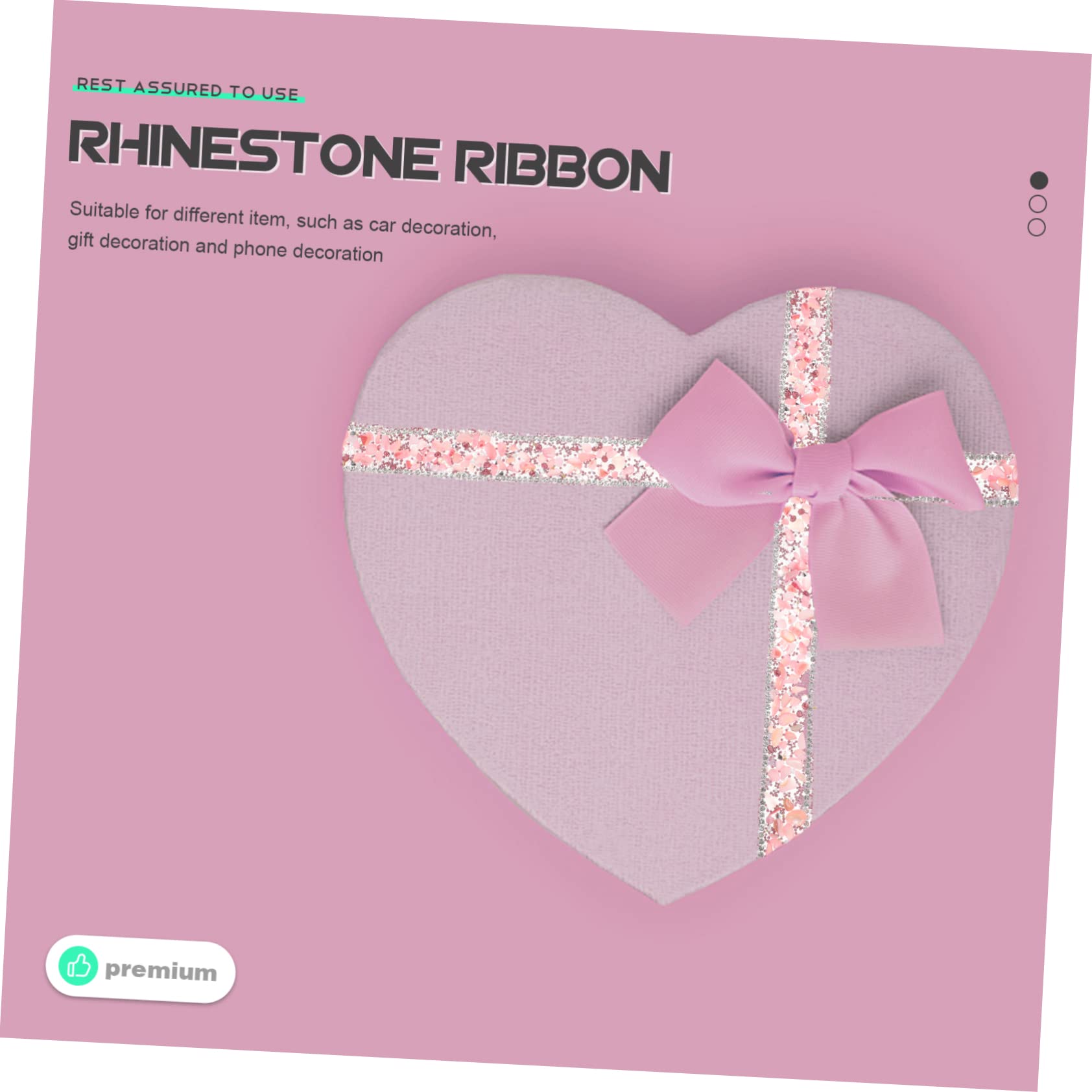 Operitacx 4rollen Multi-funktionale Strassborte Zuschneidbare Dekorationsborte Für Hochzeiten Kostüme Schuhe Taschen Glitzernde Rhinestone-ribbon Mit Heißem Kleber