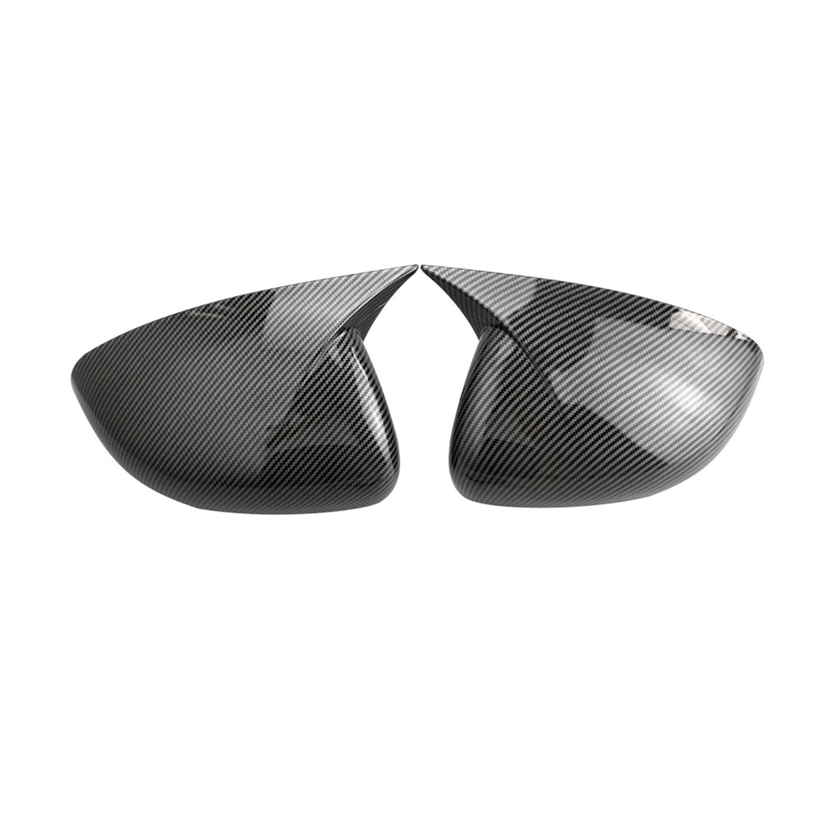 Rearview Mirror Cover Cap for A Class CLA W177 C118 2019-2021 LHD Rearview Side Mirror Cover Sticker Wing Cap Exterior Door Case Trim(Carbon Look)