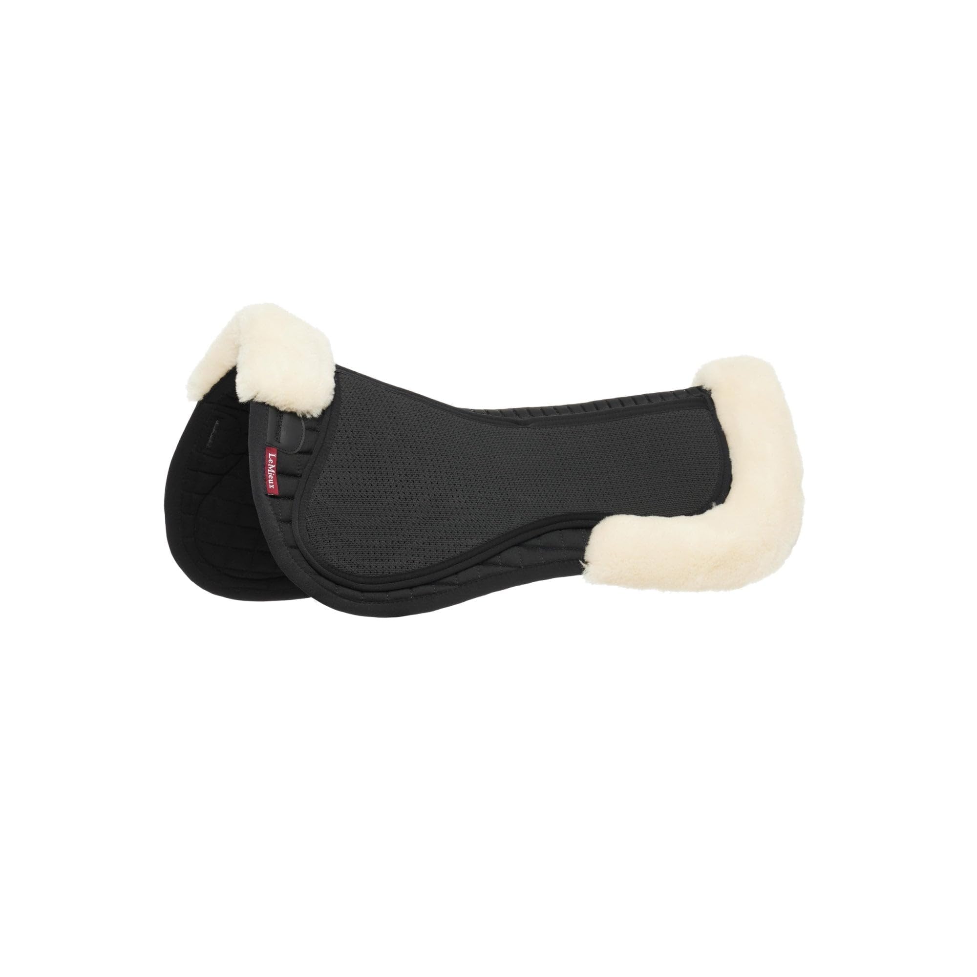 LeMieux Streamline Half Pad - Black/Natural Large