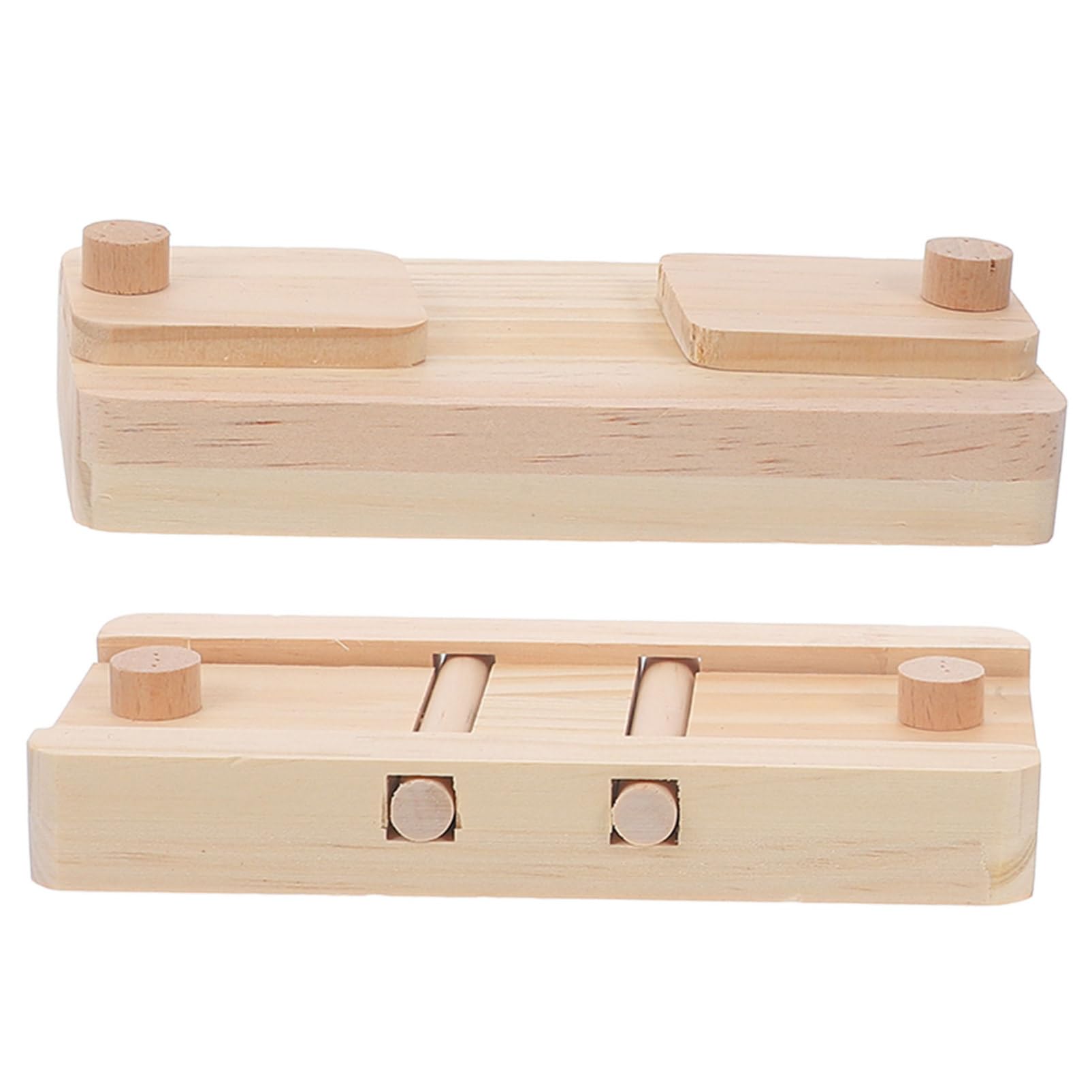 BESPORTBLE 10piezas Caja De Madera para Hámster Juguete De Forrajeo para Pequeñas Comedero y para Hámsters y Conejos Estimula Instintos