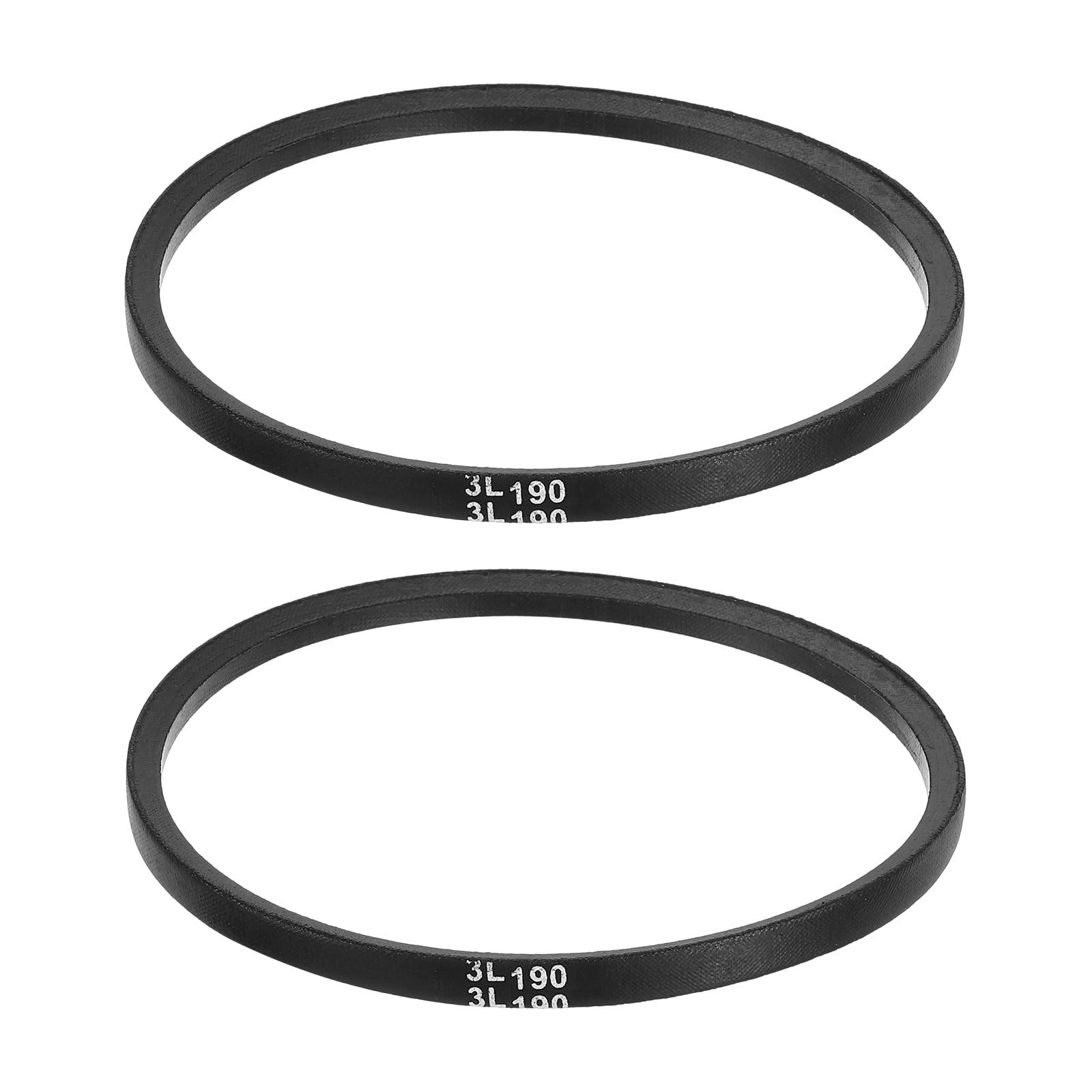uxcell 3L240 Classic Wrapped Rubber V-Belt, 24"(610mm) Outside Circumference, 3L Profile V Belt 3/8" Width 7/32" Height — view 23