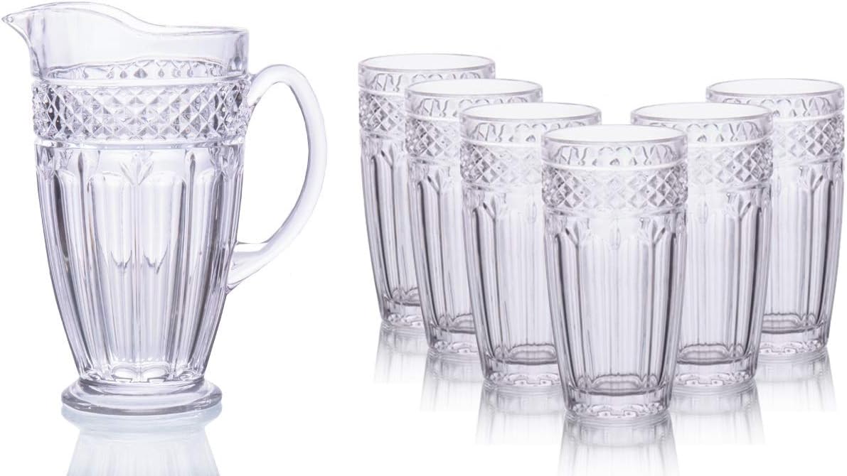 brocca d'acqua da tavolo