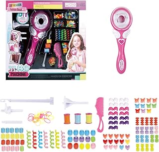 Automatic Hair Braider Machine Electric Hair Braiding Machine Diy Hair Styling Tools Hair Twister Machine Hairstyle Tools Toy Set for Teen Girls Children's New Toy Sets