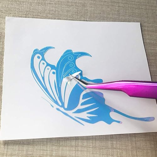 Miniatura 4 de VINYL FROG Kit de herramientas básicas de vinilo para deshierbar y bolígrafo de liberación de aire para proyectos de manualidades de vinilo HTV