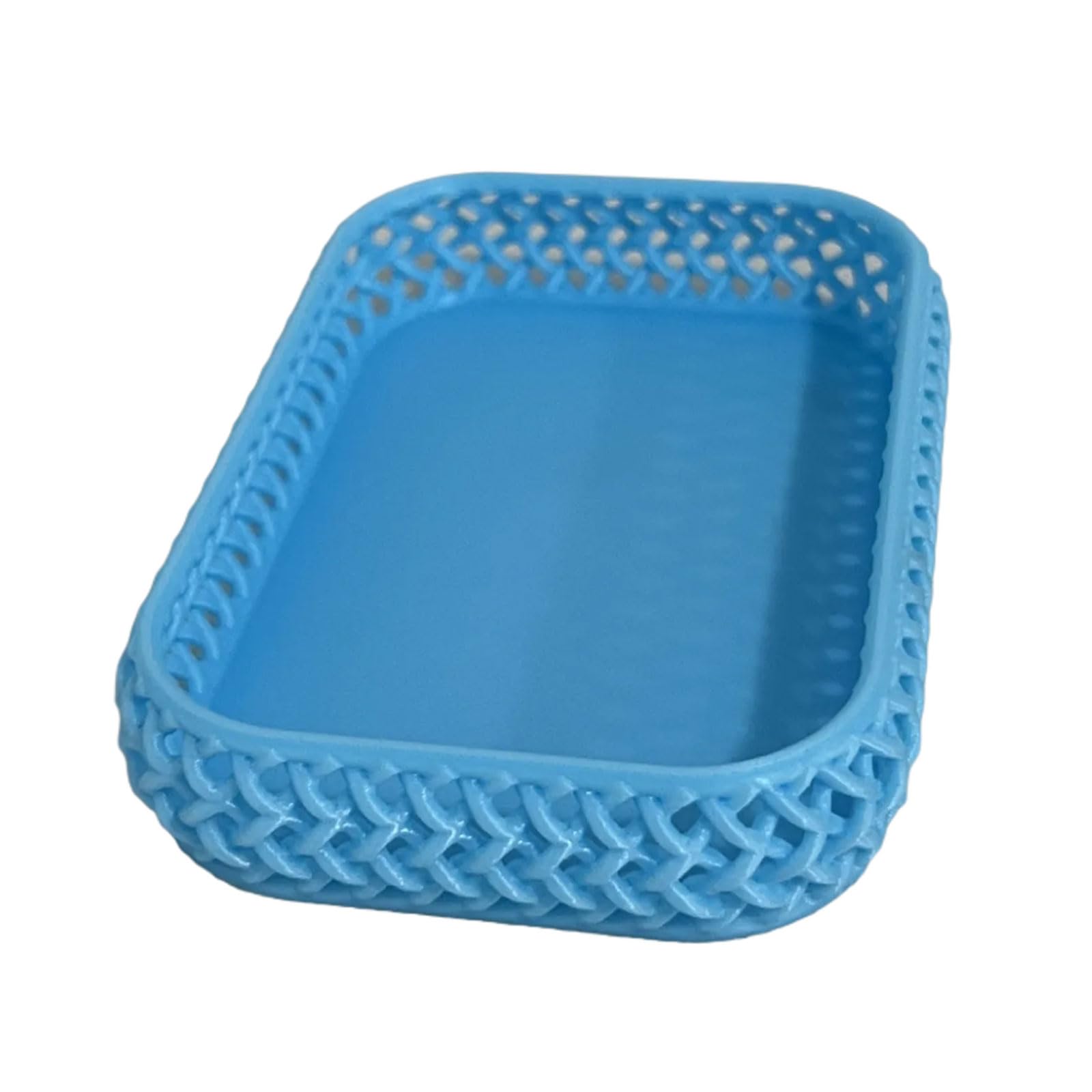 Whoasyst Practical Household Storage Solution with Handwoven Pattern Suitable for Keys Makeup or Tabletop Decoration Decorative Holder
