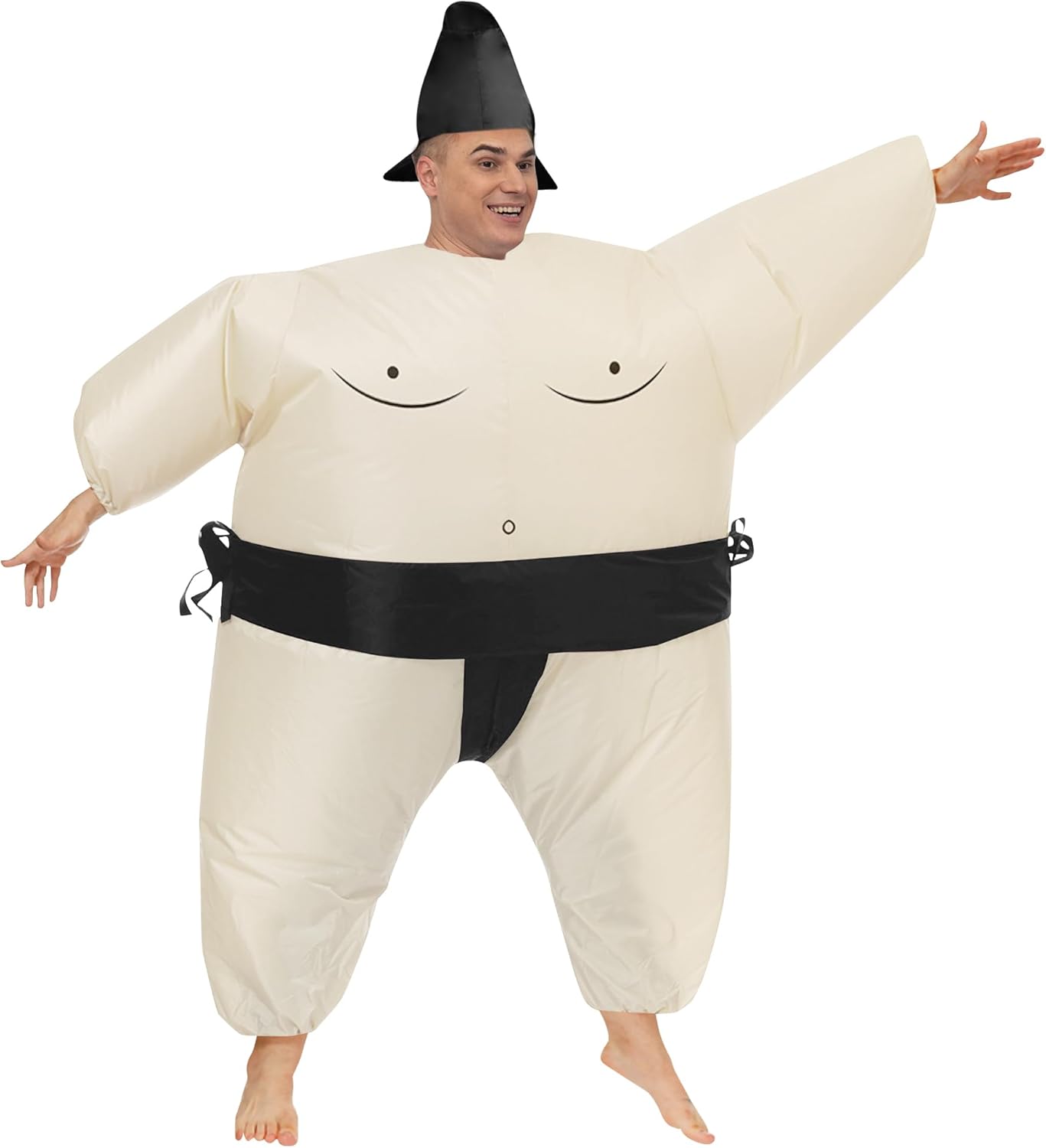 3 Packs Inflatable Sumo Wrestler Costume Cosplay Blow Up Suit for Adult/Holiday/Halloween/Birthday Party