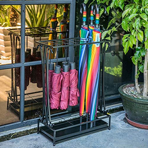 Porte-parapluie avec plateau de récupération d'eau intégré - 3