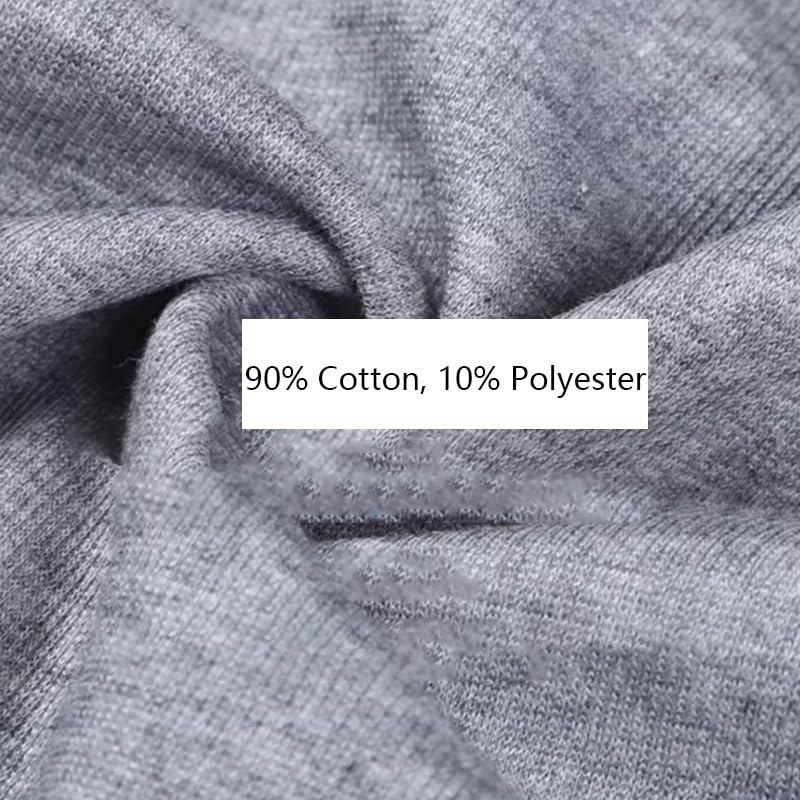 Pants for Elderly Men Elastic Waist, Comfortable Cotton Drawstring Pull-On Casual Pants for Seniors with Zip Pockets4