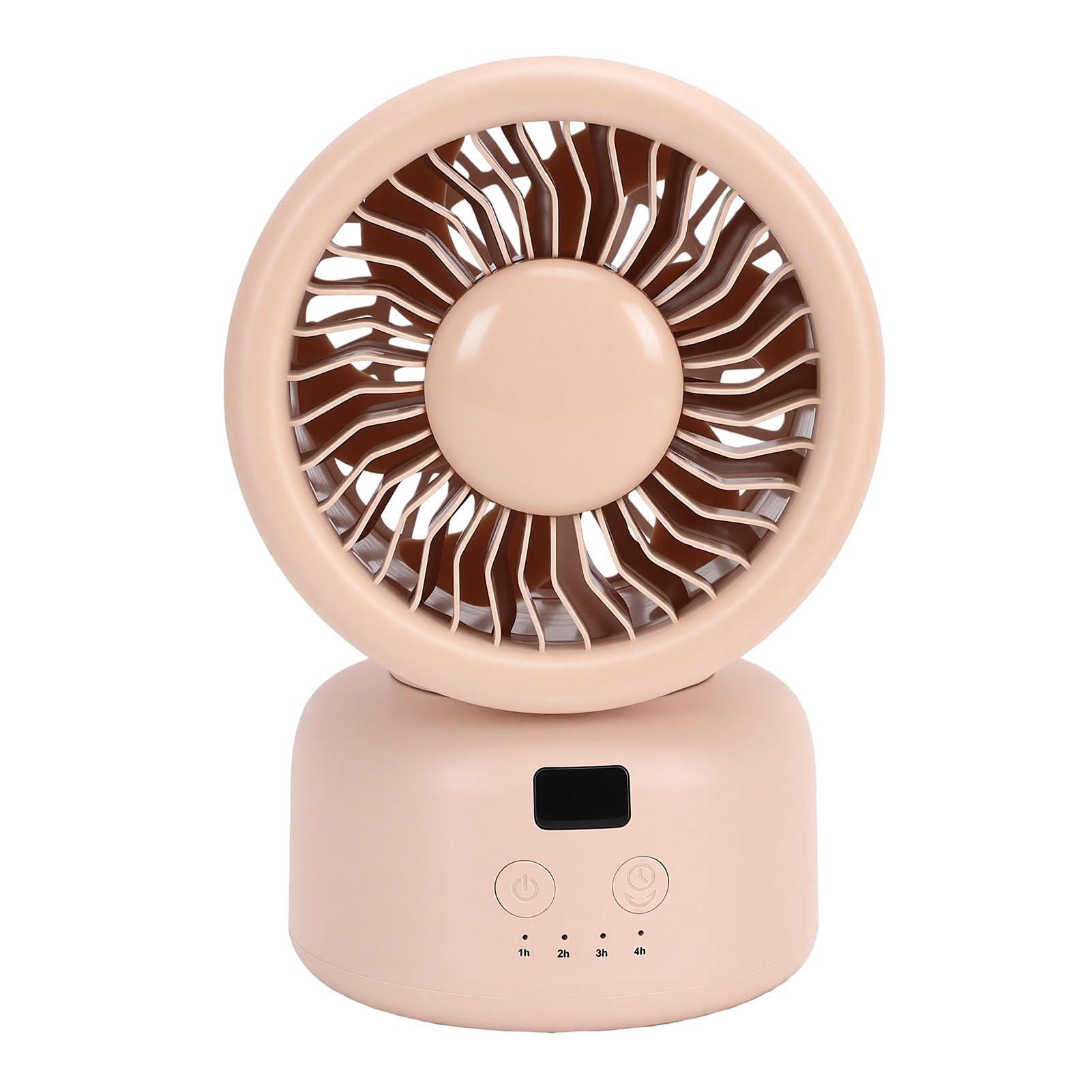 Jectse Ventilador Portátil Recargable para Cochecito de bebé, Ventilador Oscilante de 360 ​​grados, de Escritorio Silencioso con Trípode Flexible, de Camping con Batería de 9000 MAh para Exteriores