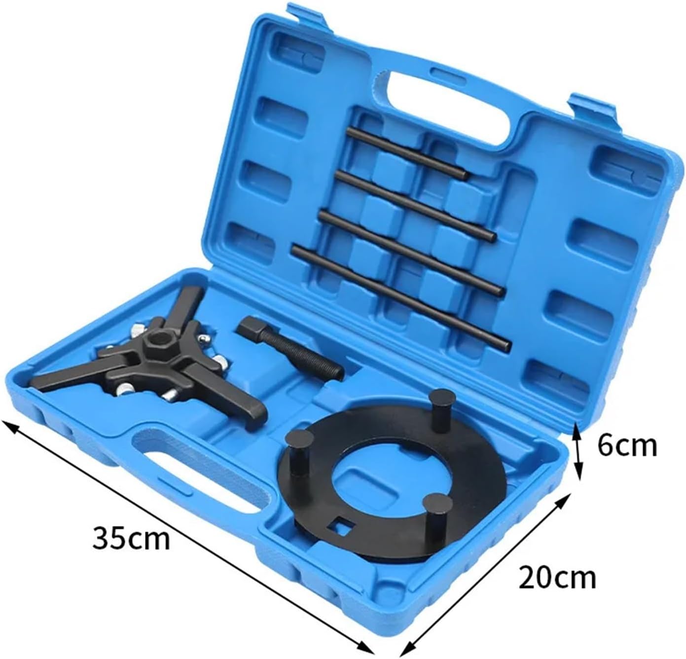 Compatible with Chrysler Cadillac Harmonic Balancer Engines Crankshaft Pulley Removal Puller Tool