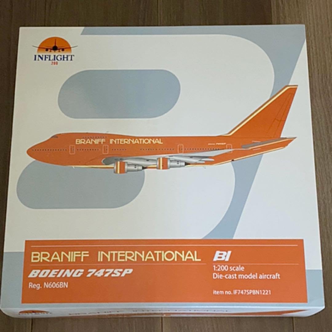 Amazon.co.jp: ブラニフ BRANIFF ボーイング 747 1/200 キーリング付き