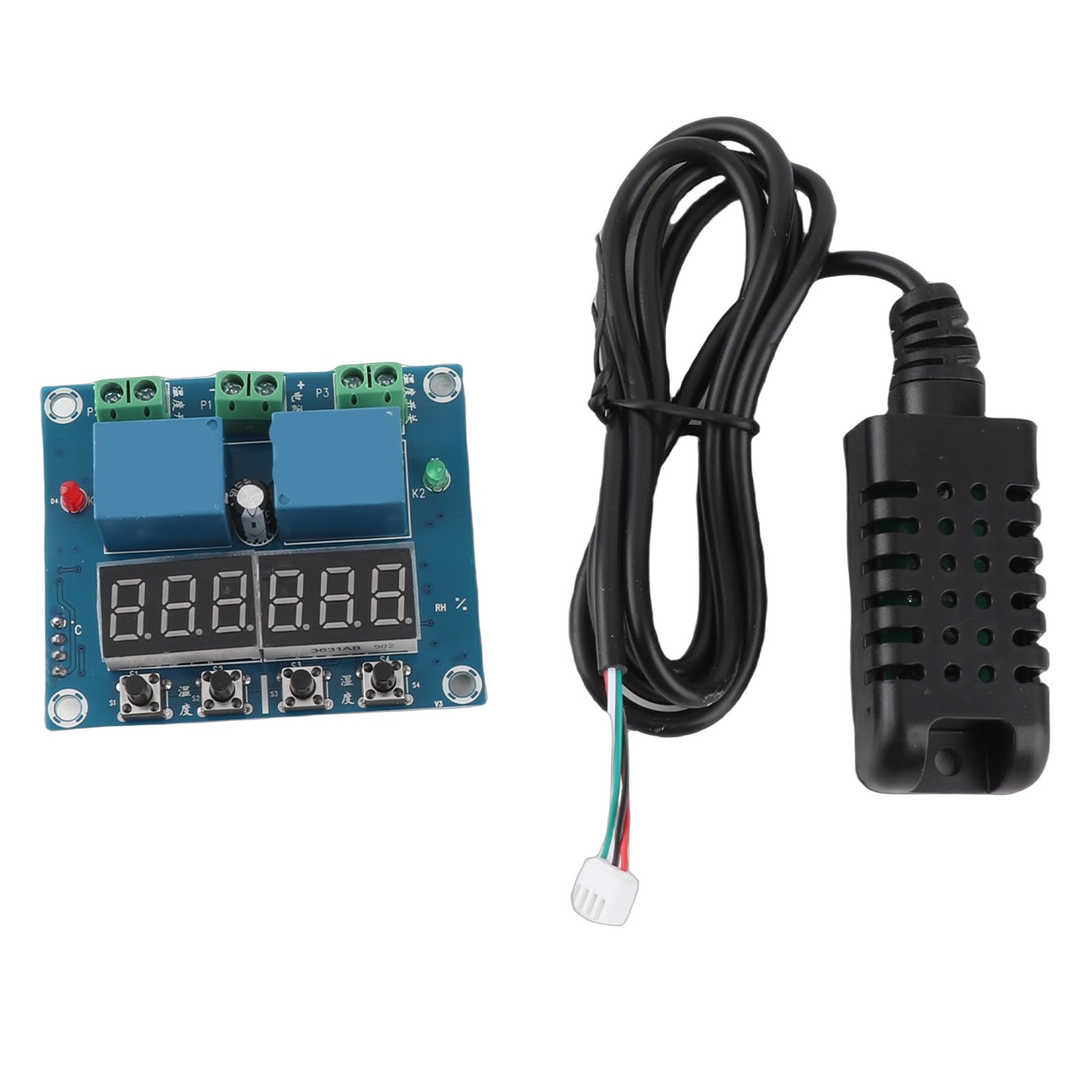 Amazon.co.jp: 湿度コントローラーボード 温度制御モジュール DC12V