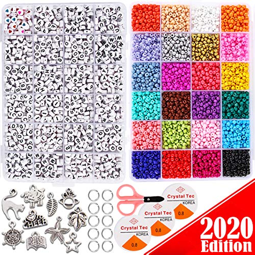 Goody King Jewelry Making Kit Beads for Bracelets - Bead Craft Kit Set