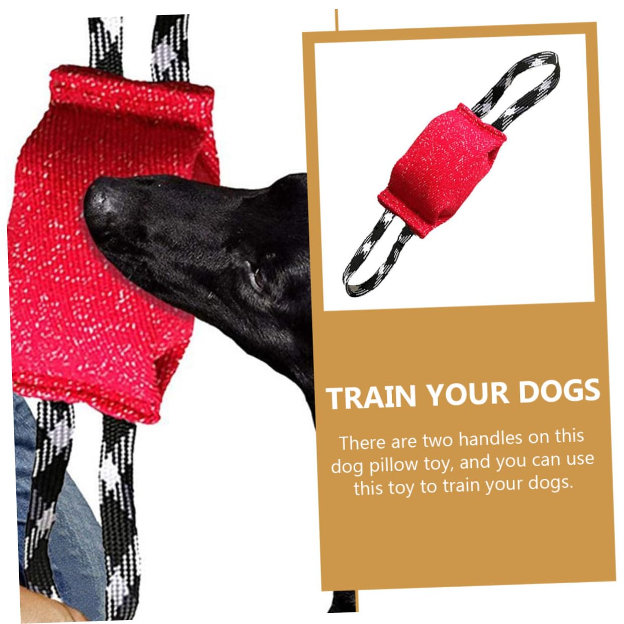 Kisangel 2piezas Pillow De Molar para Perros Juguete Interactivo De Tirar Resistente y Duradero Entrenamiento De Agilidad Canina para Cachorros y Perros Pequeños