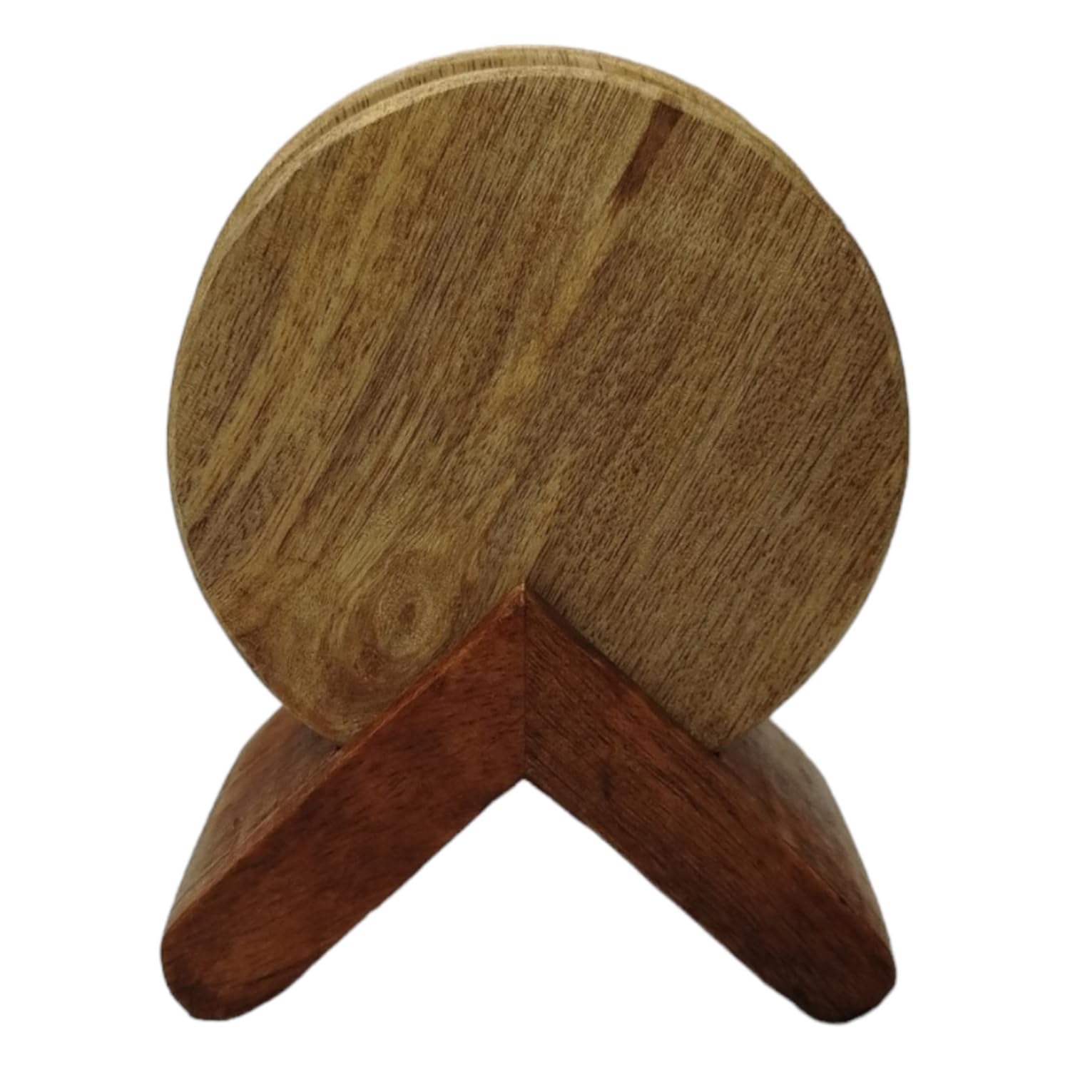 Sass & Belle Sottobicchieri Legno Mango A Forma Di Testa Di Cervo - Set 6 Pezzi - copertina