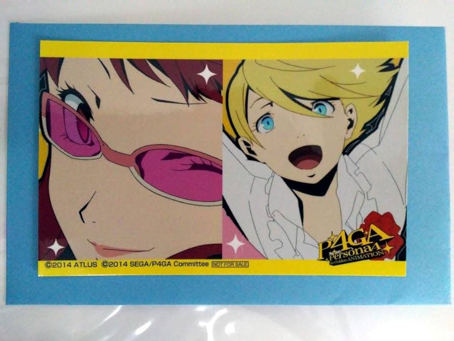 Amazon.co.jp: ペルソナ4 カード シール ステッカー りせ 熊田