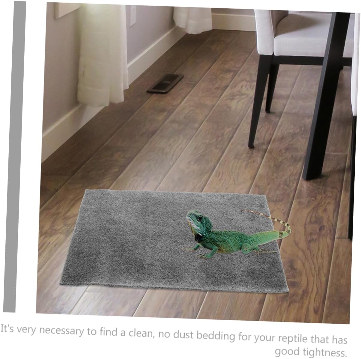 3pcs Wear-Resistant Tortoise Bedding Bedding Mats for Reptile Decor Reptile Mat Leakproof Pet Carpet