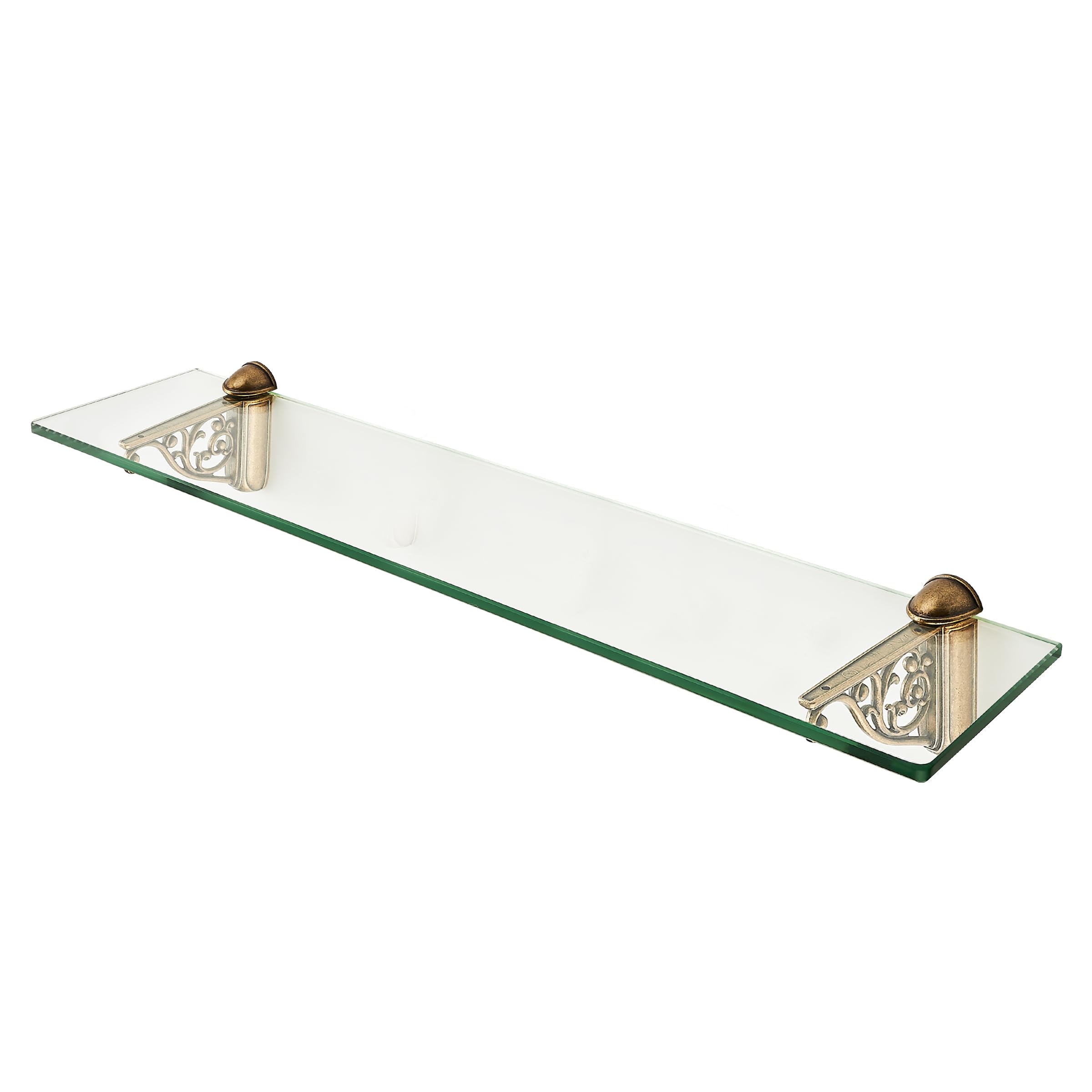antique brass shelf brackets product photo