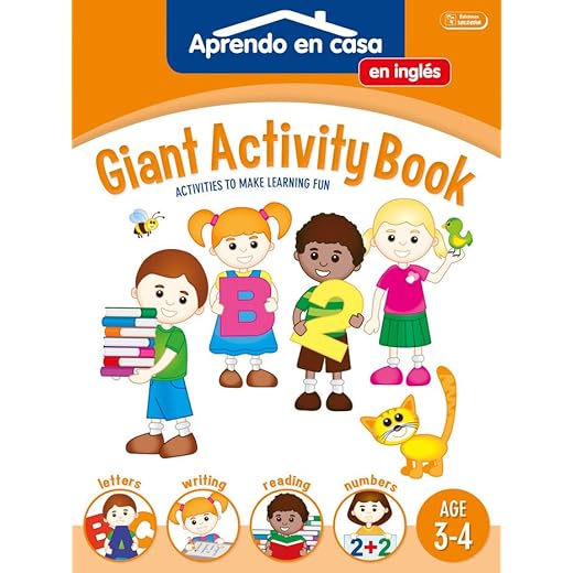 SÚPER ACTIVIDADE EN INGLÉS 3-4: Aprendo En Casa Inglés. 3 - 4 Años (APRENDO EN CASA SÚPER ACTIVIDADES EN INGLÉS)