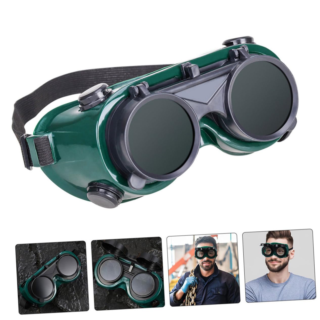 Artibetter 16 Stück Schutzbrille Schweißbrille Schweißlinse Professionelle Augenschutzbrille Schweißschutzbrille Schweißschutzbrille Schweißerbrille Brille Zum Schweißen