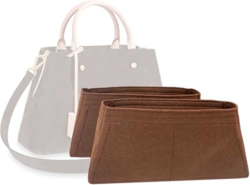 Miniatura 1 de Purse Organizer for Lv Montaigne MM Bag Organizer, Lv Montaigne BB Insert, Montaigne MM Insert, Handmade Snug Sturdy 2mm Felt Tapered Shape (For