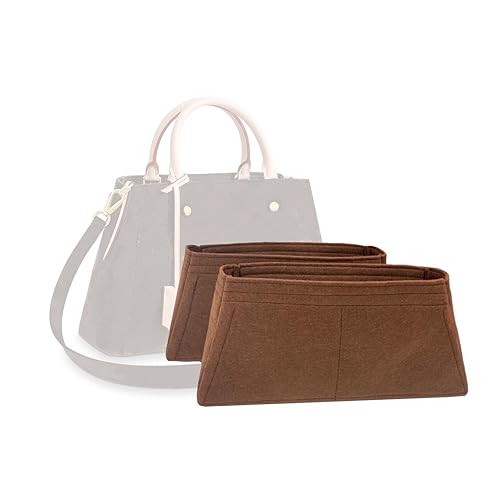 Purse Organizer for Lv Montaigne MM Bag Organizer, Lv Montaigne BB Insert, Montaigne MM Insert, Handmade Snug Sturdy 2mm Felt Tapered Shape (For