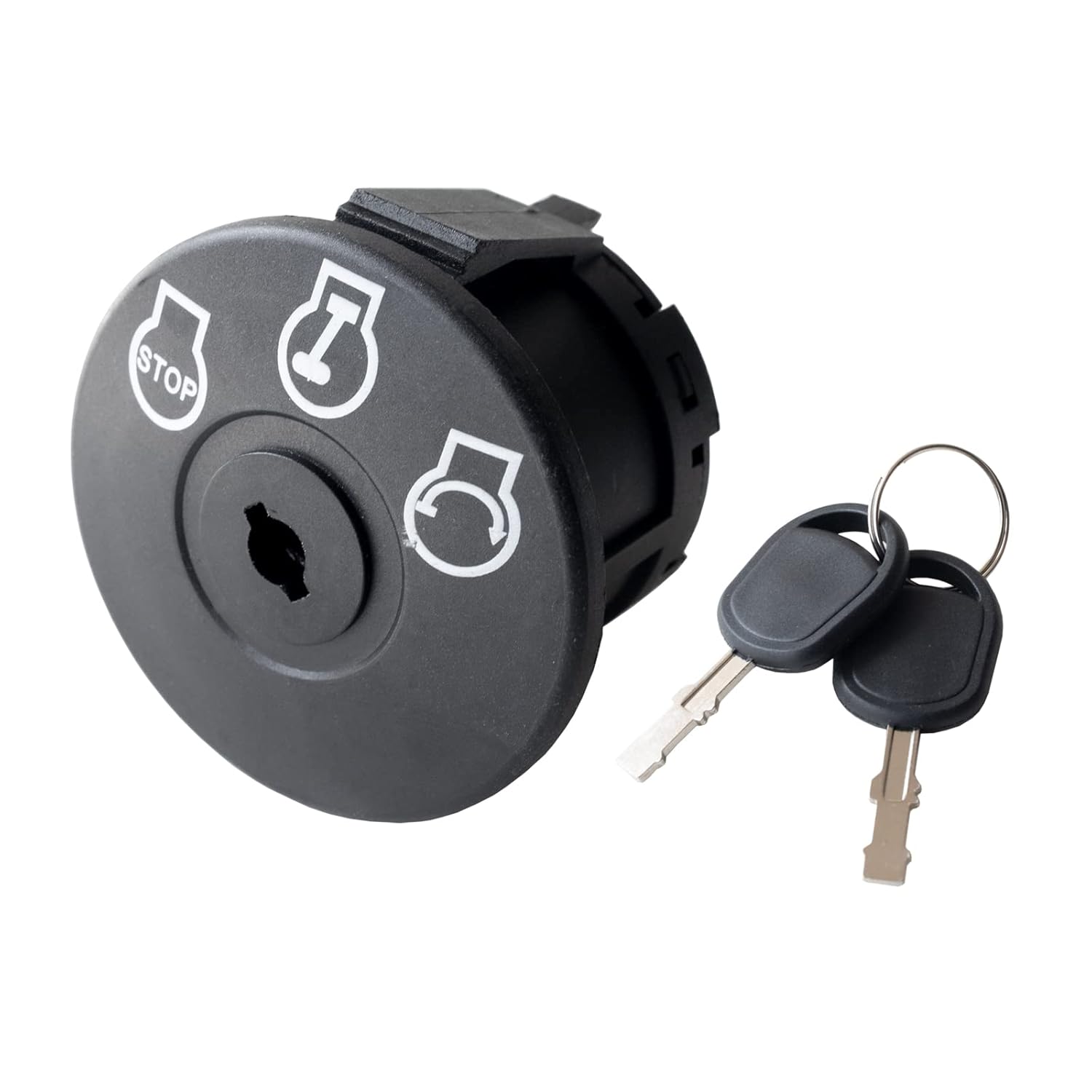 Annolai Lawn Mower Ignition Switch with Key 5 terminals for