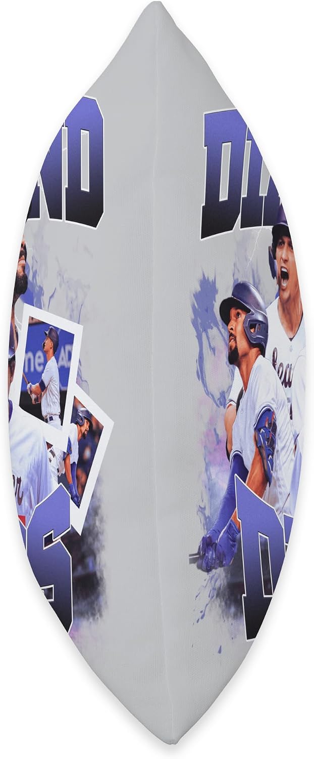 Corey Seager & Marcus Semien | Texas Duos | MLBDDUO4007 Throw Pillow